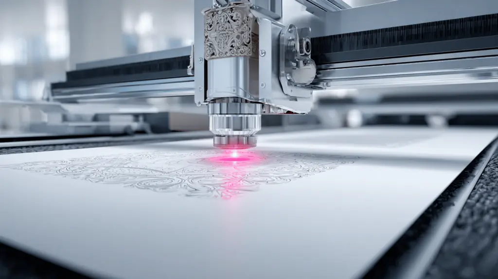 Corte e gravação a laser em madeira??